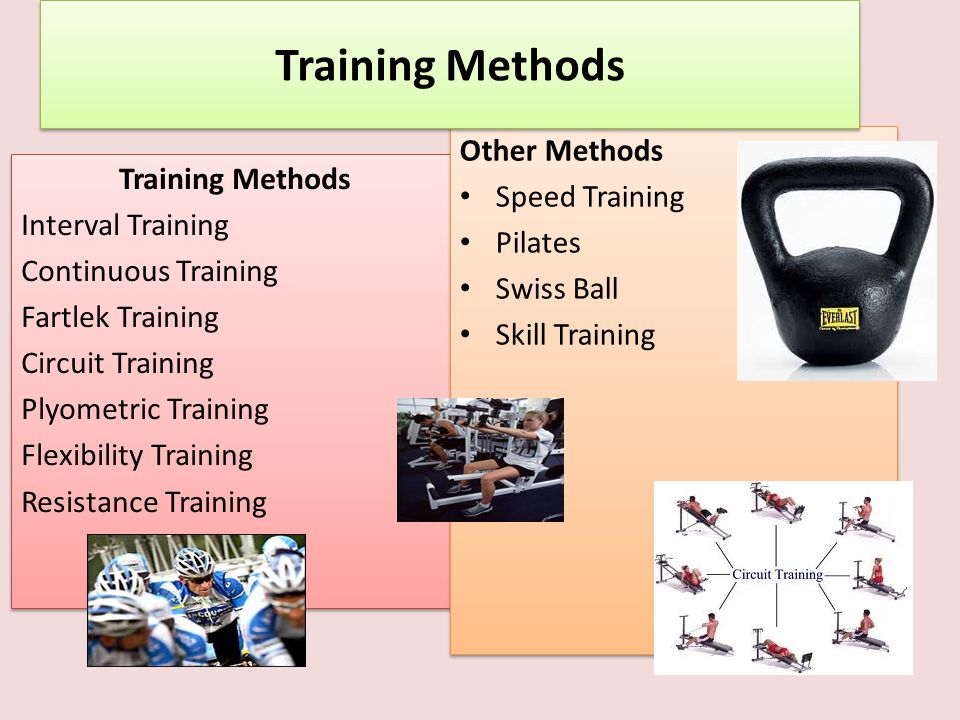 Athletic training methods